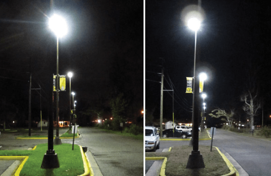 led street light fixtures
