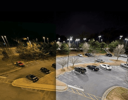 LED Parking lot Lights
