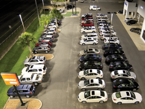 LED Parking Lot Lights with Pole: Benefits for New Car Dealers