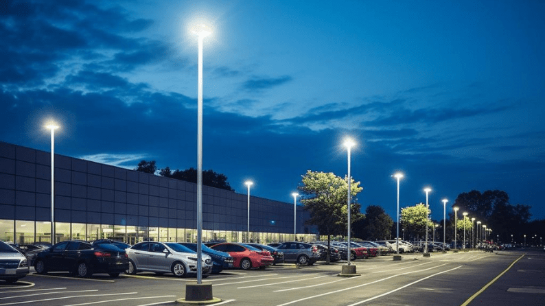 Maximizing Efficiency and Safety with LED Outdoor Parking Lot Lights